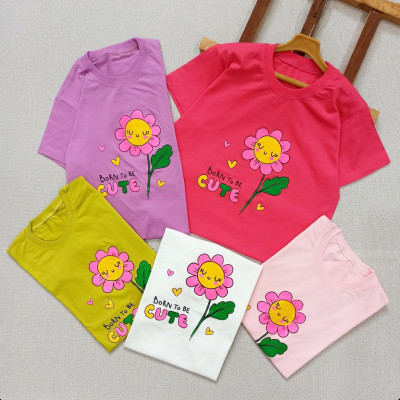 تیشرت طرح گل