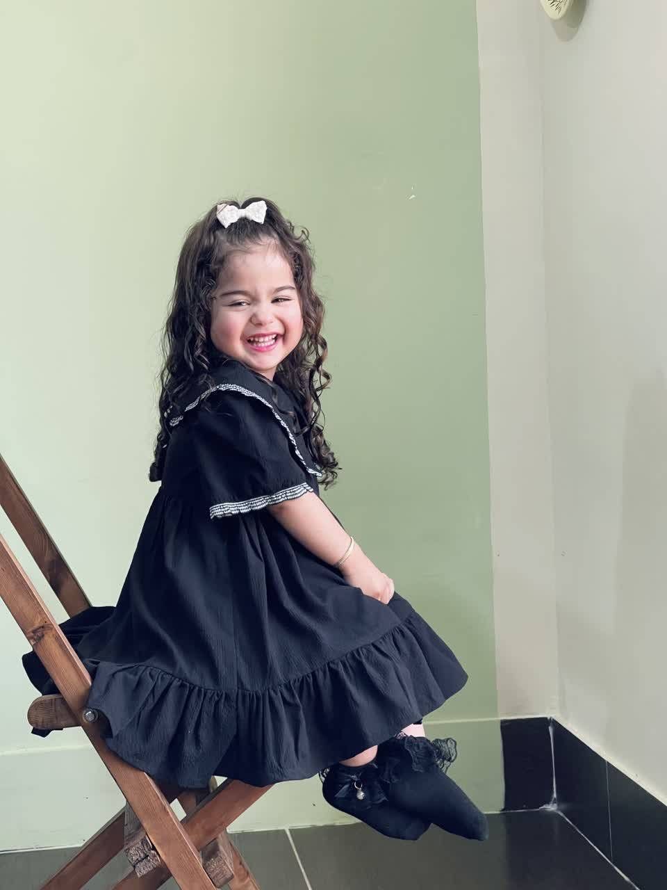 پیراهن مشکی دخترانه